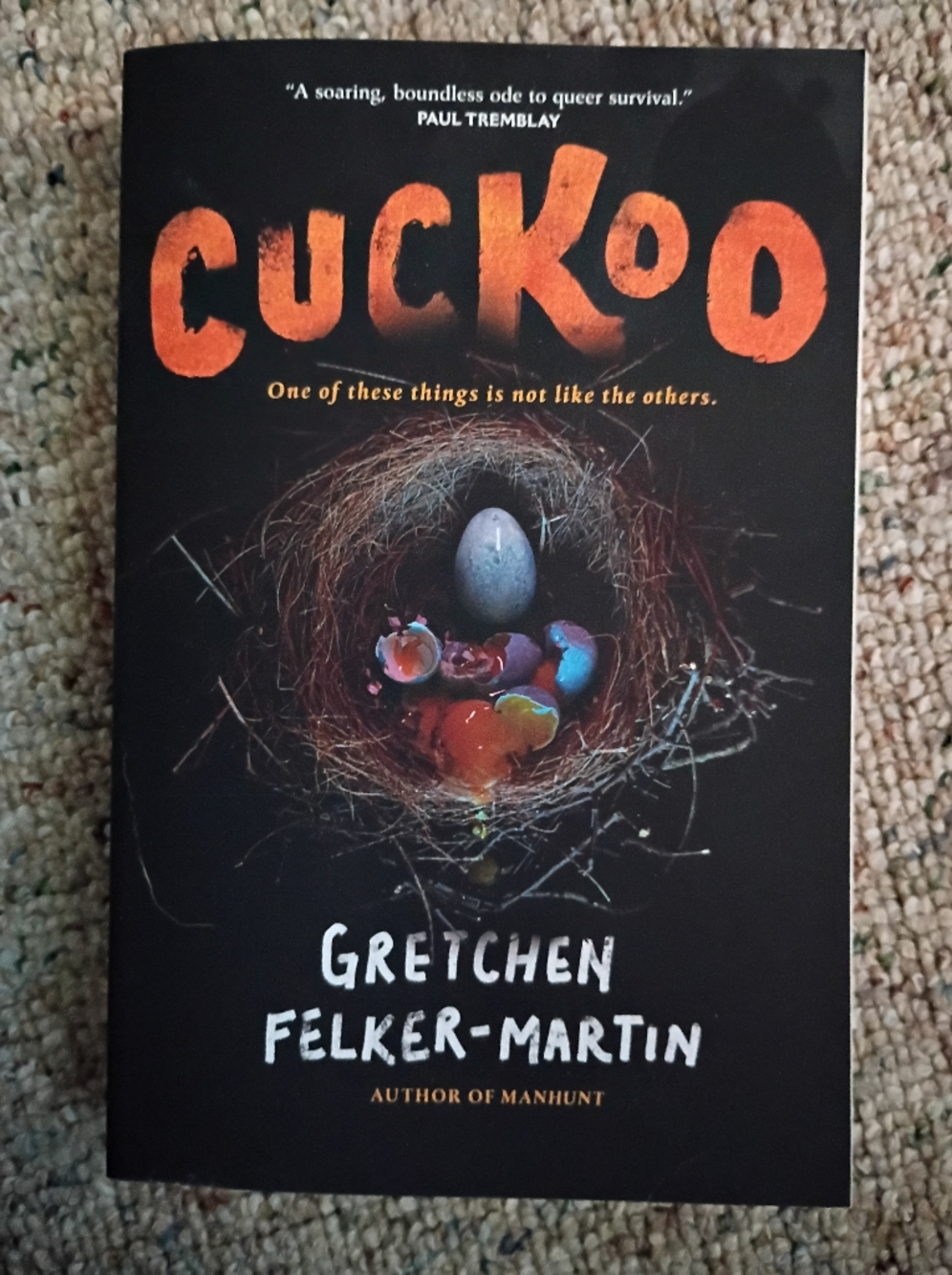 Gretchen Hardcover Book with Nest Artwork - Black Cover